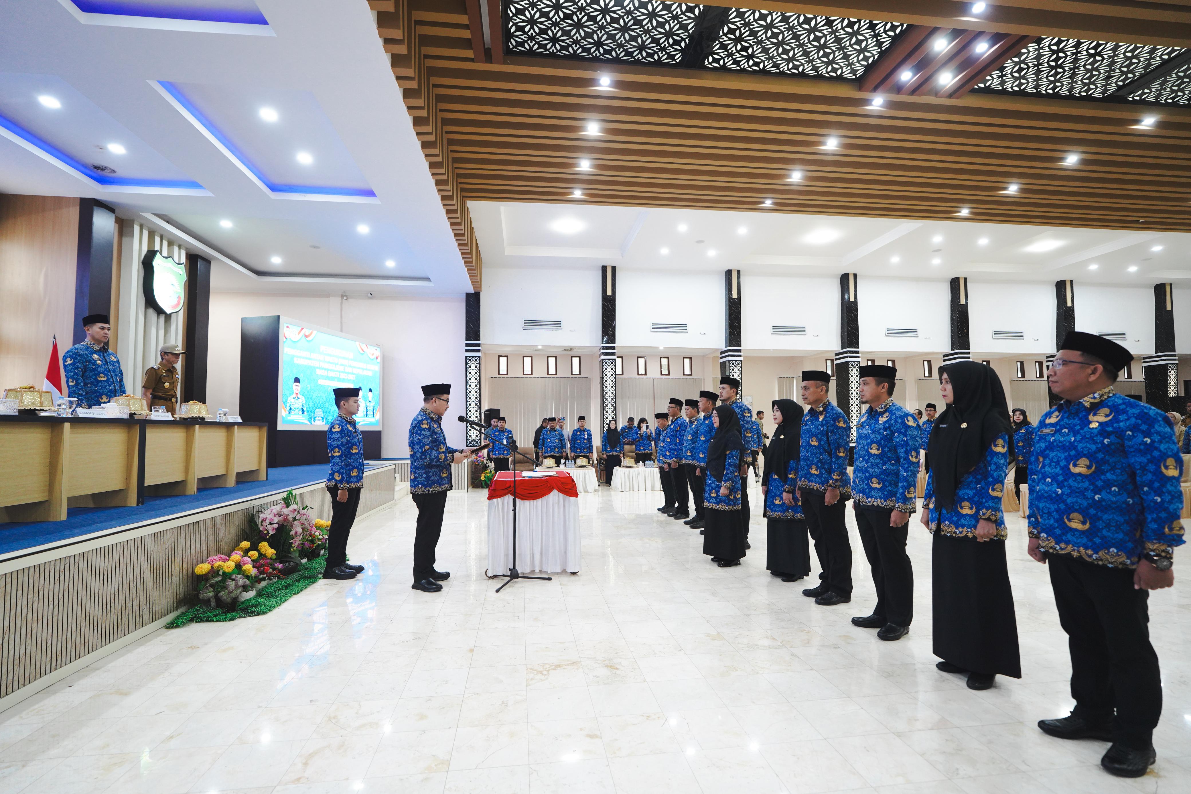 Jufri Rahman Kukuhkan PAW KORPRI Pangkep, ASN Didorong Makin Profesional