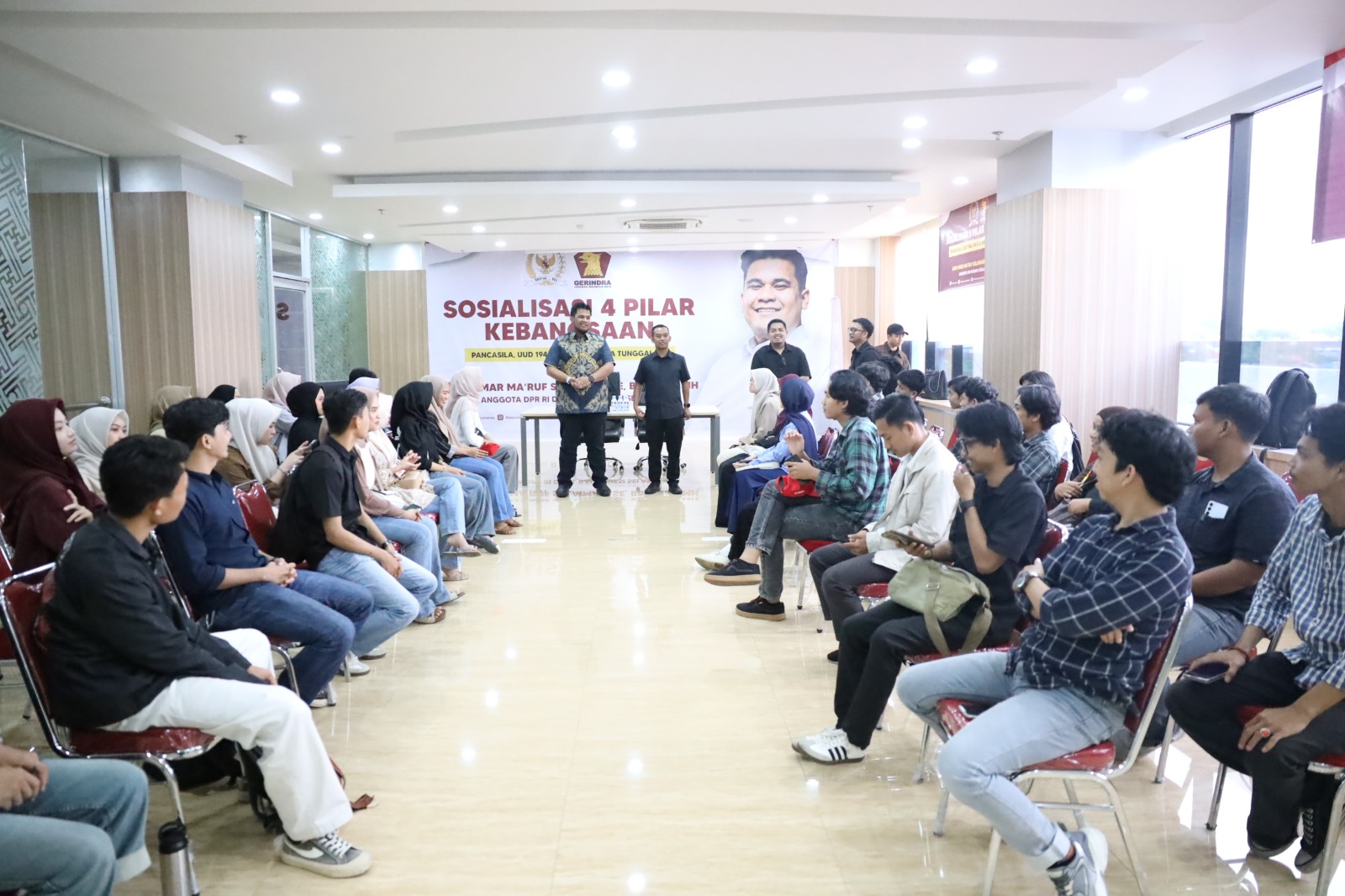 Andi Amar Ma’ruf Sulaiman Ajak Mahasiswa Bangun Ketahanan Ideologi Bangsa