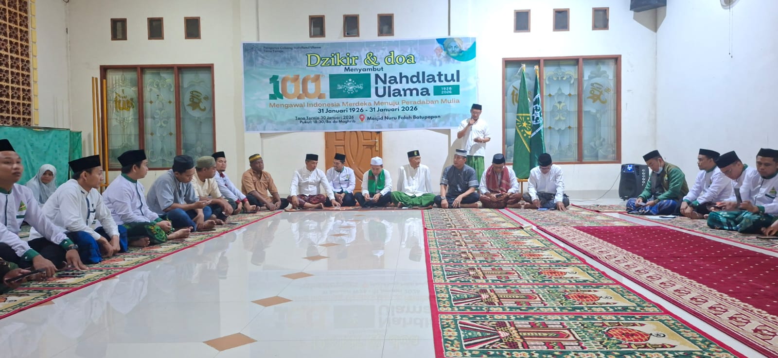 Sambut 100 Tahun NU, PCNU Tana Toraja Gelar Dzikir dan Do'a Bersama 