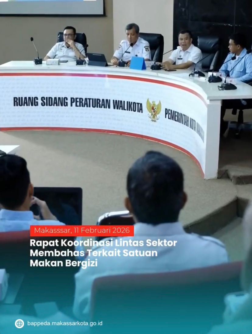 Bappeda Hadiri Rapat Koordinasi Lintas Sektor, Bahas Terkait Satuan Makan Bergizi