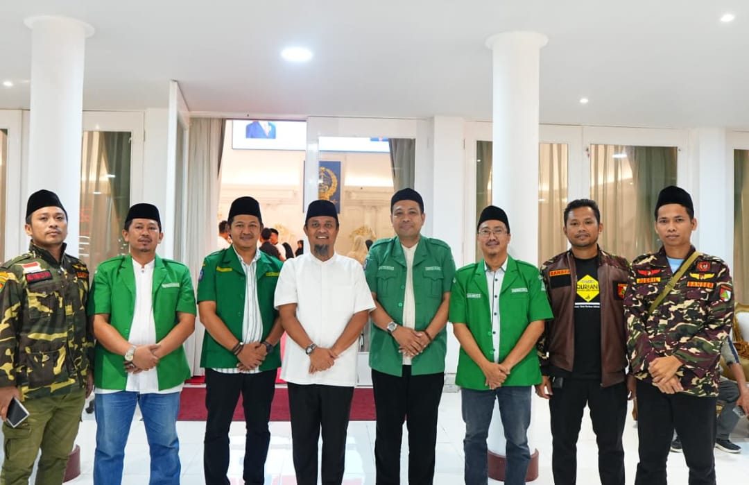 Bahas Kolaborasi! GP Ansor Sulsel Temui Gubernur di Rujab