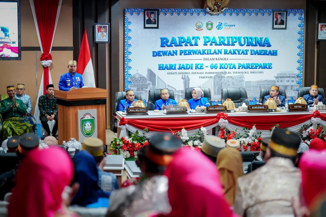 Gubernur Sulsel Canangkan Kota Parepare sebagai Pusat Pertumbuhan Baru