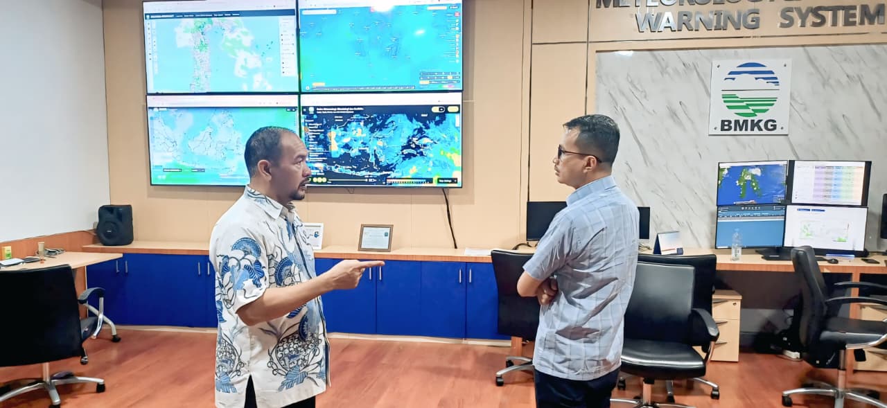 Diskominfo SP Sulsel Perkuat Sinergi dengan BMKG Wilayah IV, Dorong Informasi Cuaca yang Lebih Akurat dan Cepat