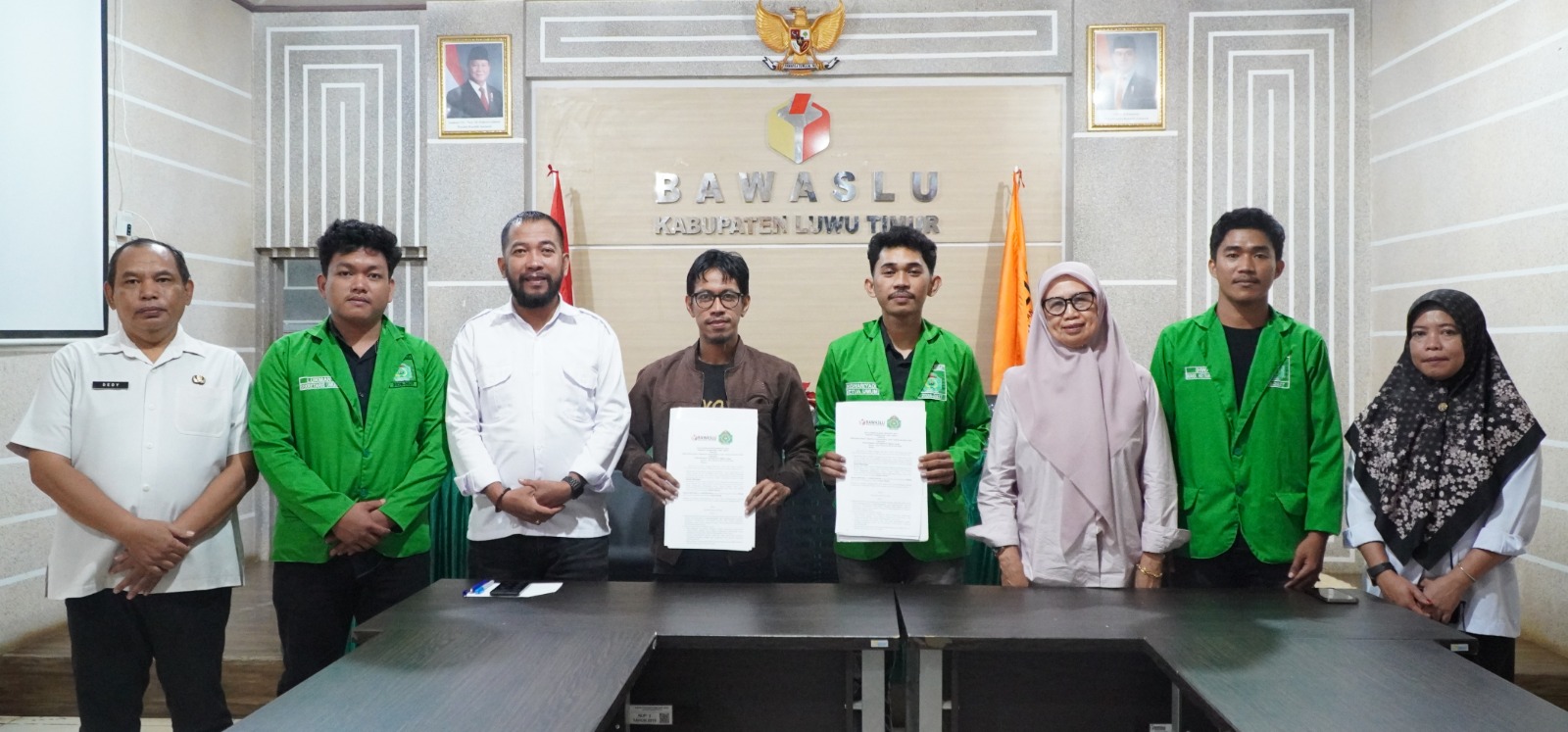 HAM LUTIM Tekan Nota Kesepahaman dengan Bawaslu guna Penguatan Demokrasi