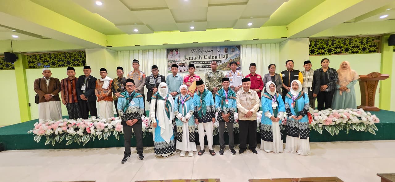 Pelepasan Jamaah Haji! Kemenhaj Tana Toraja Penguatan Pelayanan dan Kebersamaan