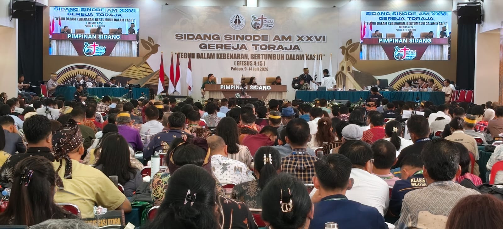 Hari ke 5 Sinang Sinode di Palopo, Penuh Hikmat-Pacu Pertumbuhan Ekonomi