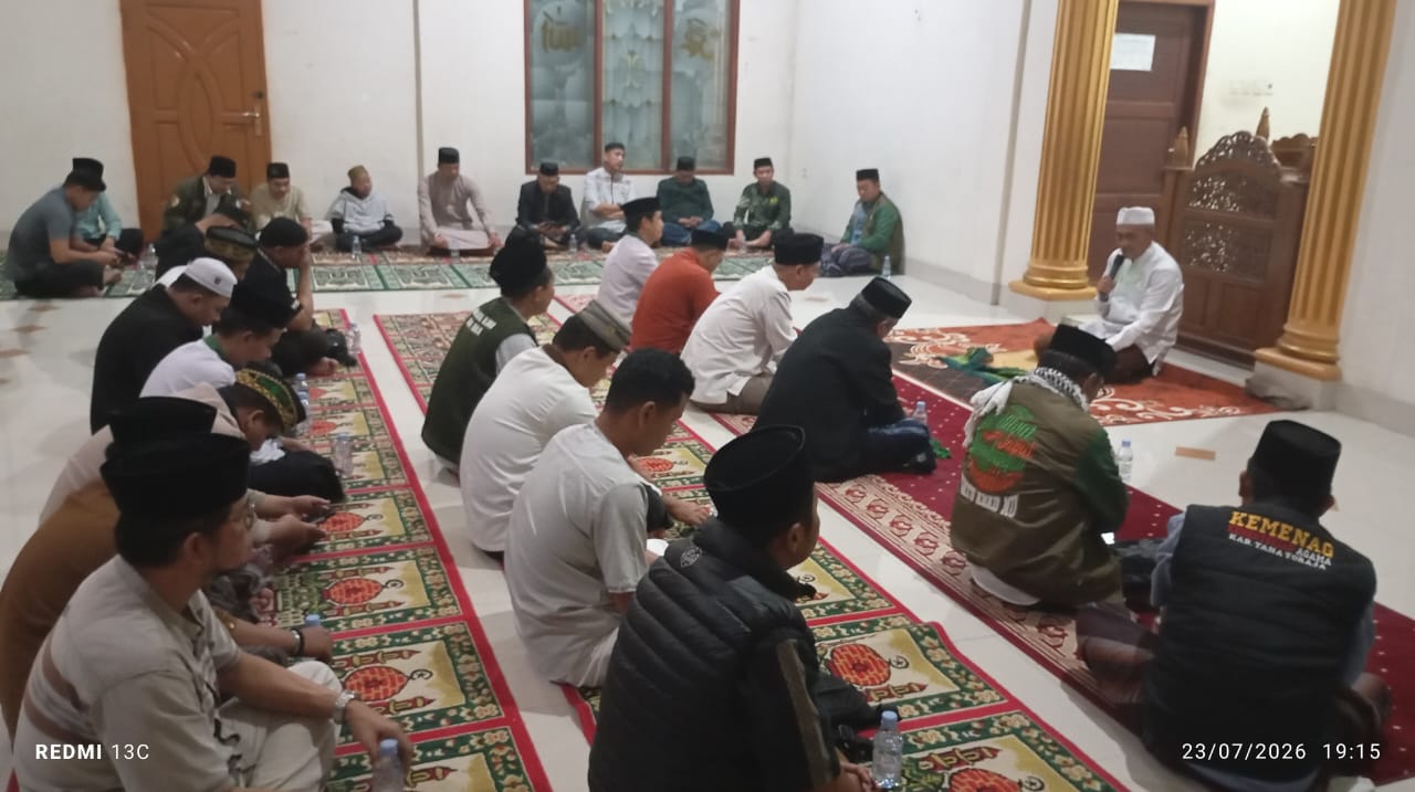 Pererat Ukhuwah Nahdliyyin, PCNU Tana Toraja Gelar Lailatul Ijtima