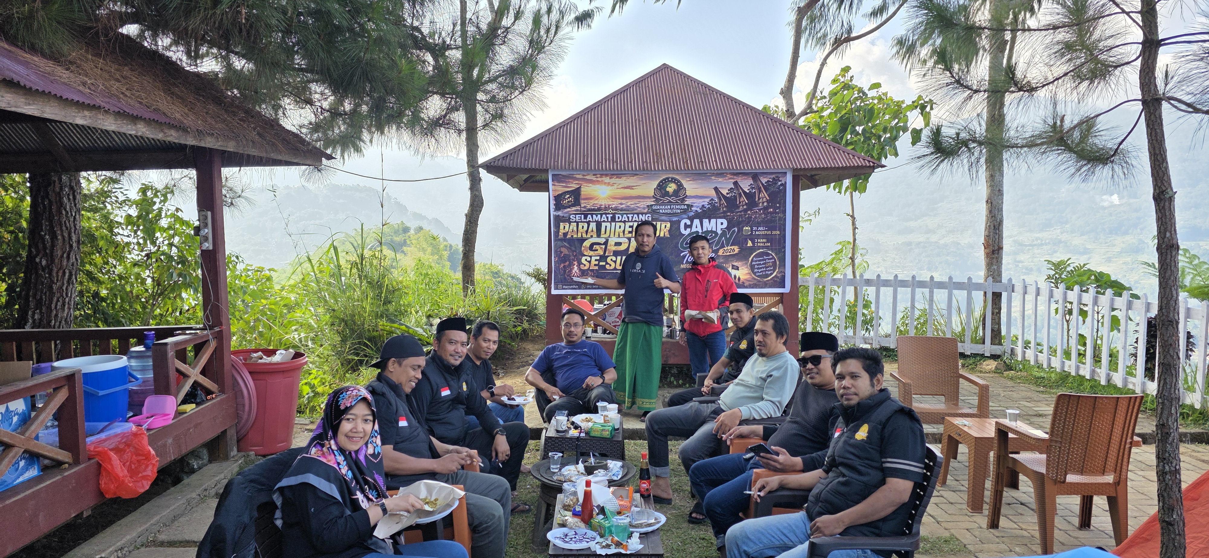 Bangun Silaturahmi, Gerakan Pemuda Nahdliyin Sulsel Gelar Camp