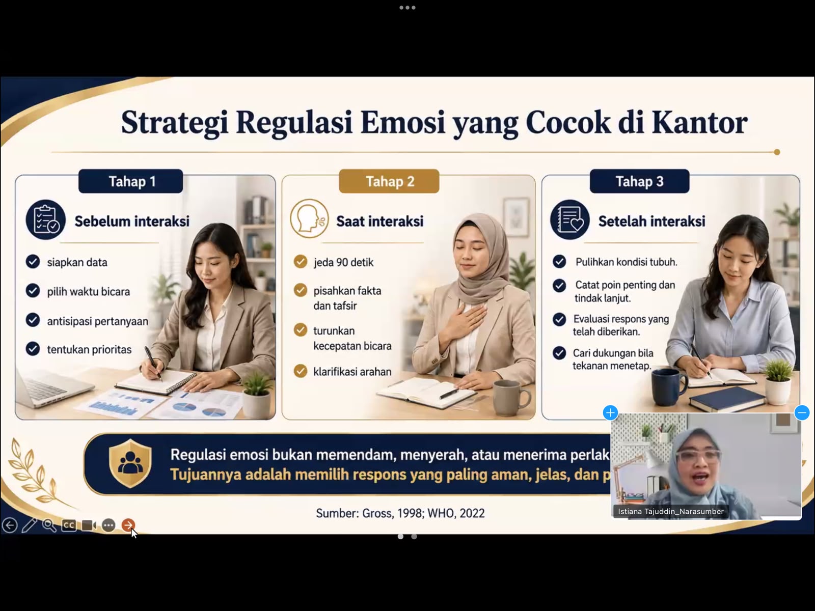 BPSDM Sulsel Perkuat Kompetensi Regulasi Emosi ASN melalui Webinar ASN Adaptif Seri ke-65