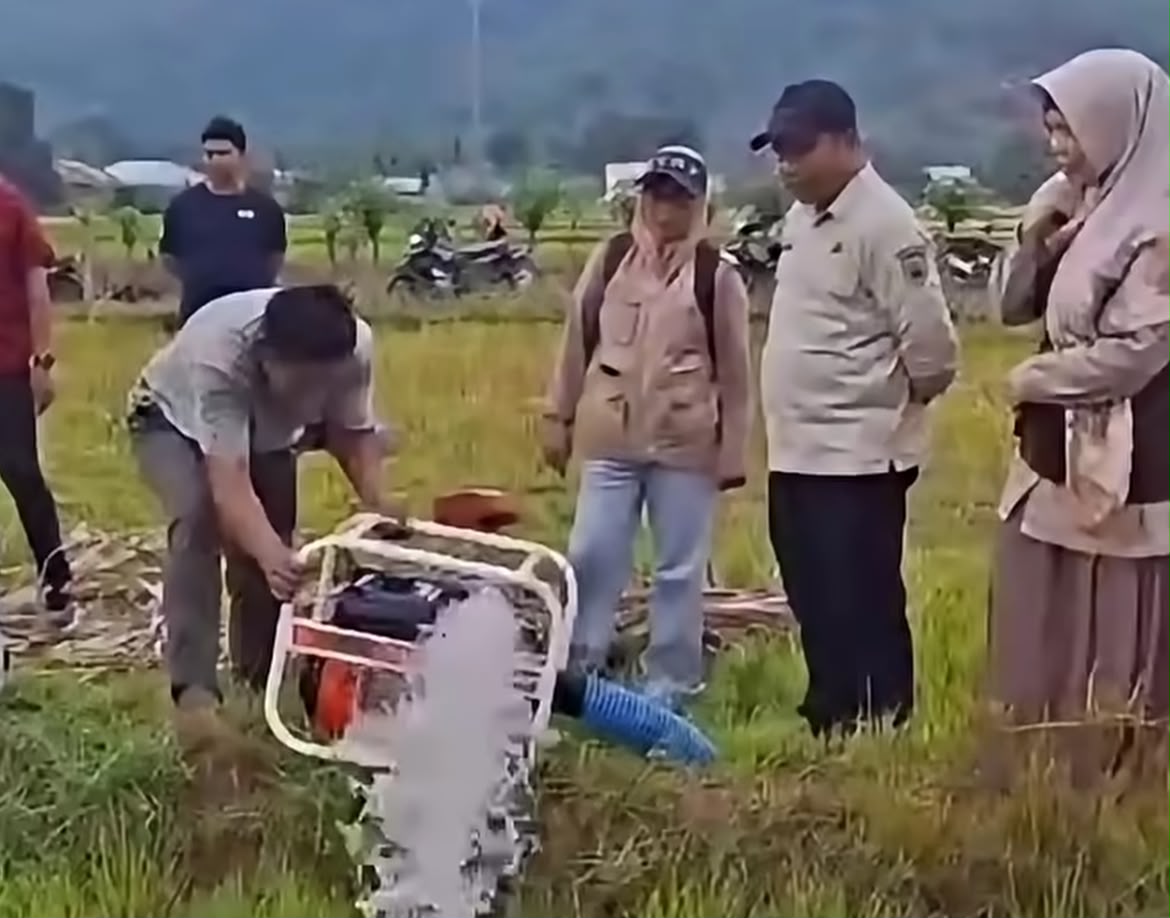 Selamatkan Lahan Pertanian di Sejumlah Daerah, Gubernur Sulsel: Tim Sudah Lakukan Pompanisasi di Lapangan