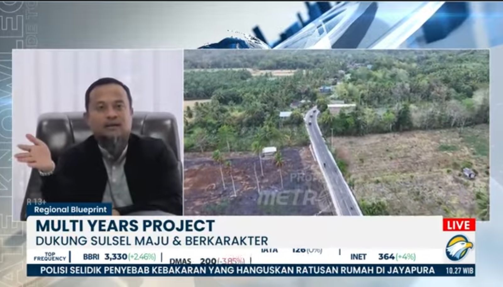 Progres MYP Jalan Provinsi 1.000 Km di Awal September, Gubernur Sulsel: Sekitar 35 Persen Sudah Tertangani