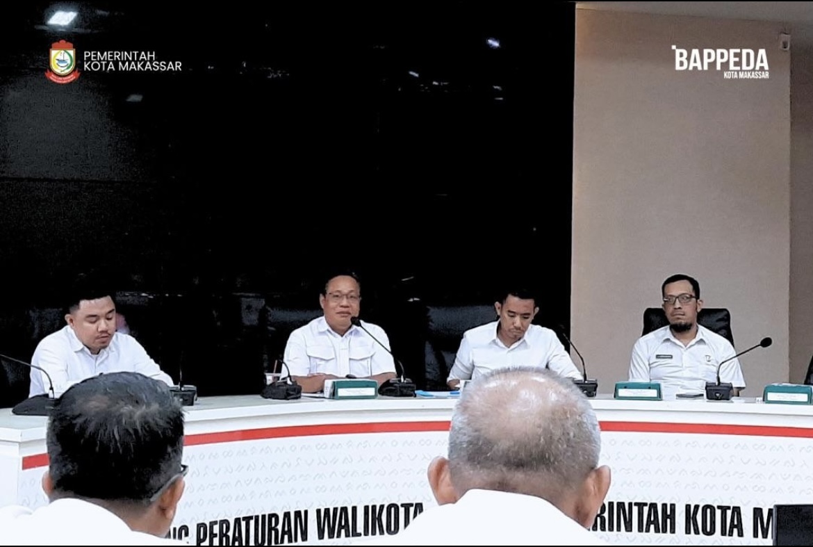Perkuat Sinergi, Bappeda Kota Makassar Gelar Rapat Koordinasi Internal