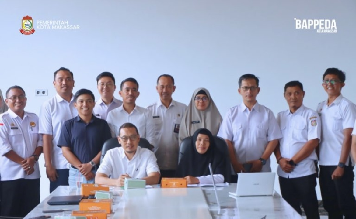 Kepala Bappeda Kota Makassar Hadiri Rapat Pengharmonisasian Rancangan Produk Hukum