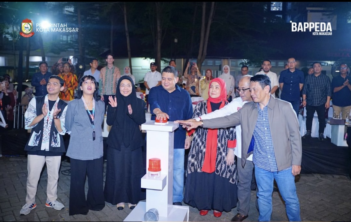 Kepala Bappeda Makassar Turut Hadir LaunchingMakassar Creative Hub, NABUKA: Menyulam Imajinasi Makassar