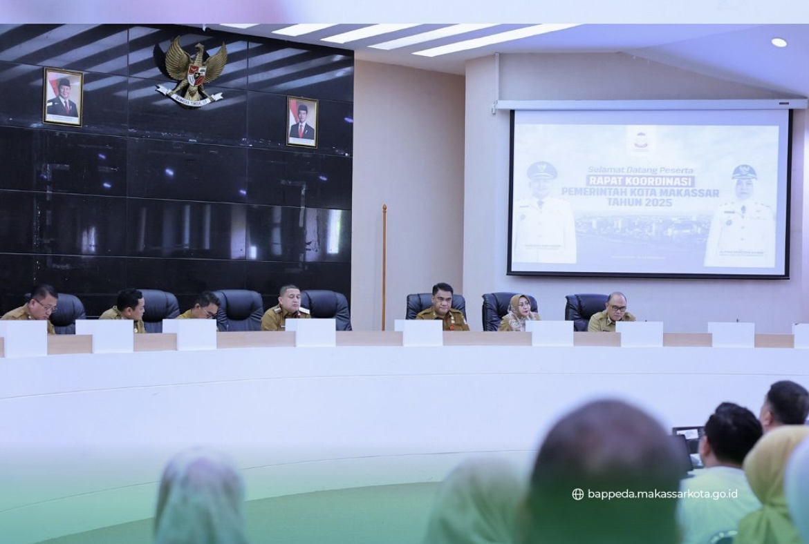 Melalui Bappeda, Pemkot Makassar Gagas Strategi Lima Tahun Kedepan Pembangunan Kota Makassar: Berbasis Data dan Inovatif.