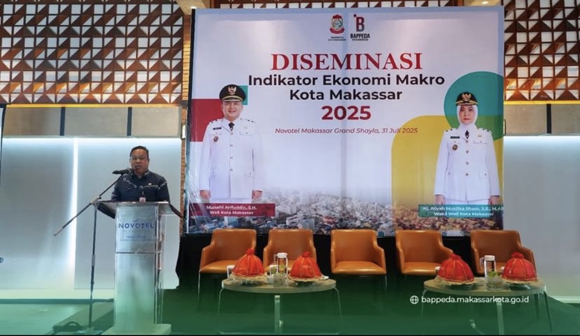 Bappeda Gelar Diseminasi Indikator Ekonomi Makro Kota Makassar 2025