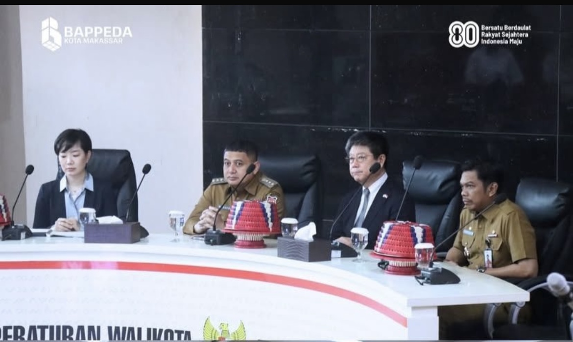 Bappeda Gelar Kick off Meeting, Proyek Kerjasama Internasional Makassar dan Jepang