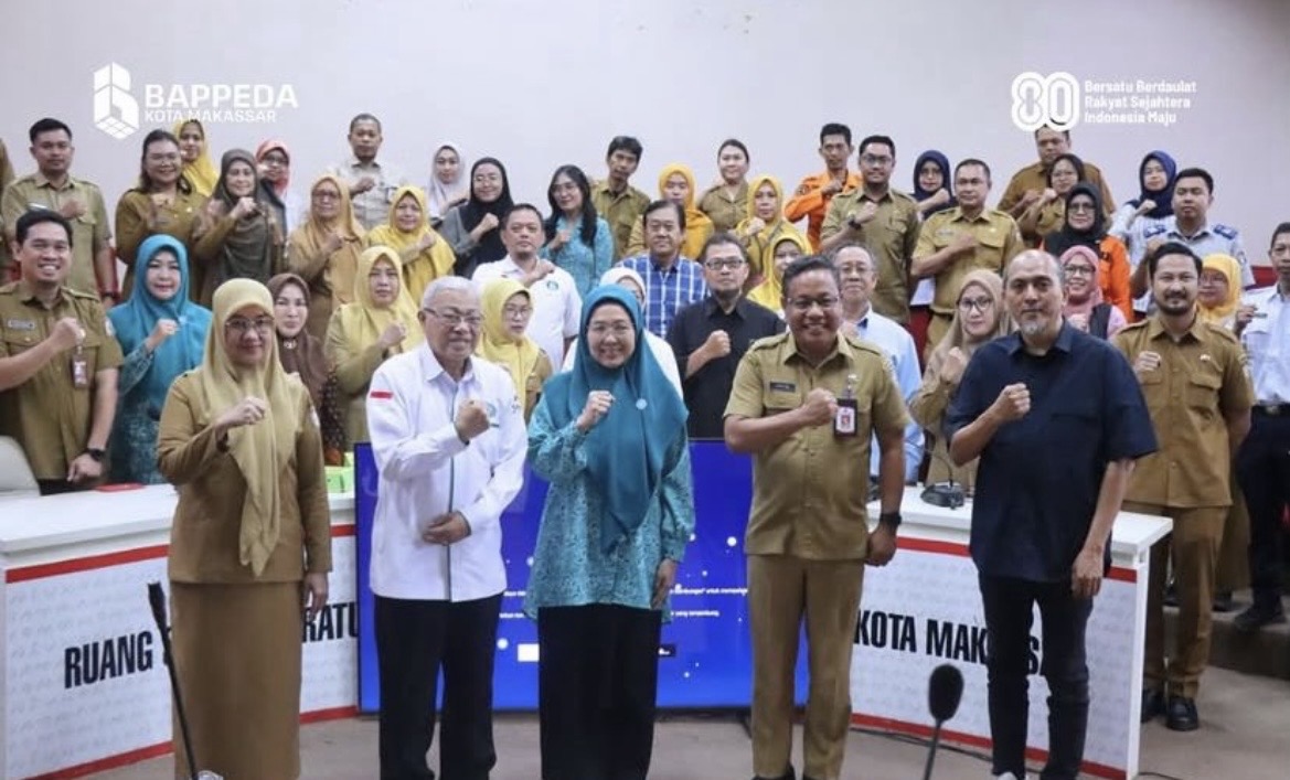 Sinergi Menuju Makassar Kota Sehat 2025, Bappeda Laksanakan Rapat Koordinasi Finalisasi Verifikasi Lanjutan