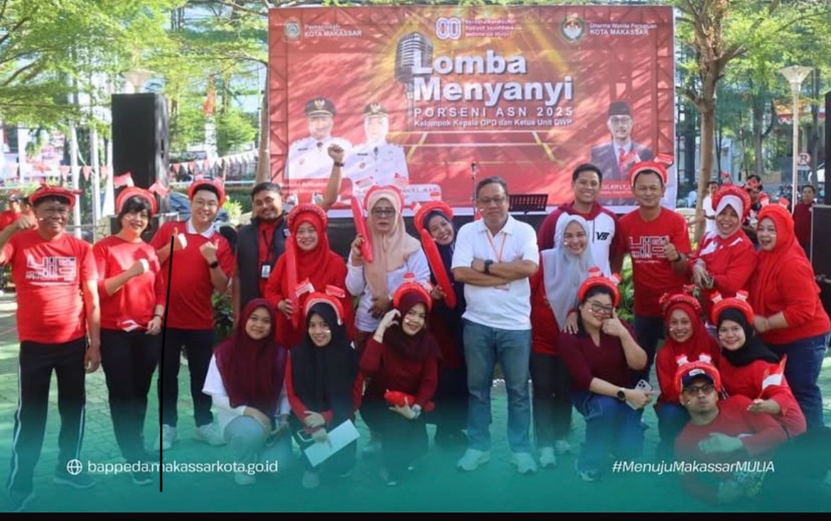 Bappeda Turut Berpartisipasi Lomba Menyanyi Porseni ASN 2025: Rayakan Kemerdekaan Dengan Harmoni