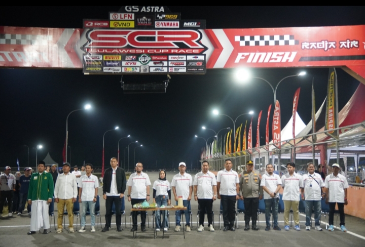 Walikota Palopo Resmi Membuka Balap Motor Sulawesi Cup Race