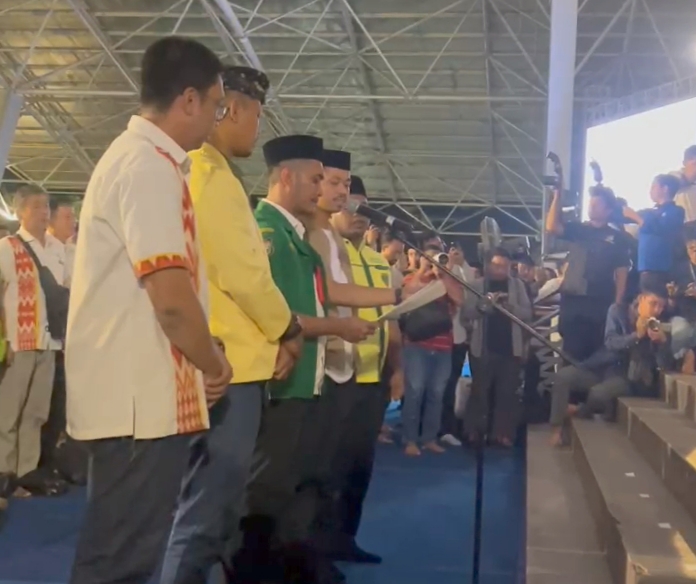 GP Ansor Kota Makassar dan Pemuda Lintas Agama Gelar Doa Bersama