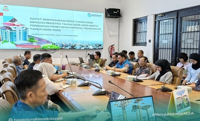 Bappeda Gelar Rapat Sinkronisasi RKPD 2026 dan Renstra Sekaligus Membahas Persiapan Penetapan Perwali Renstra PD