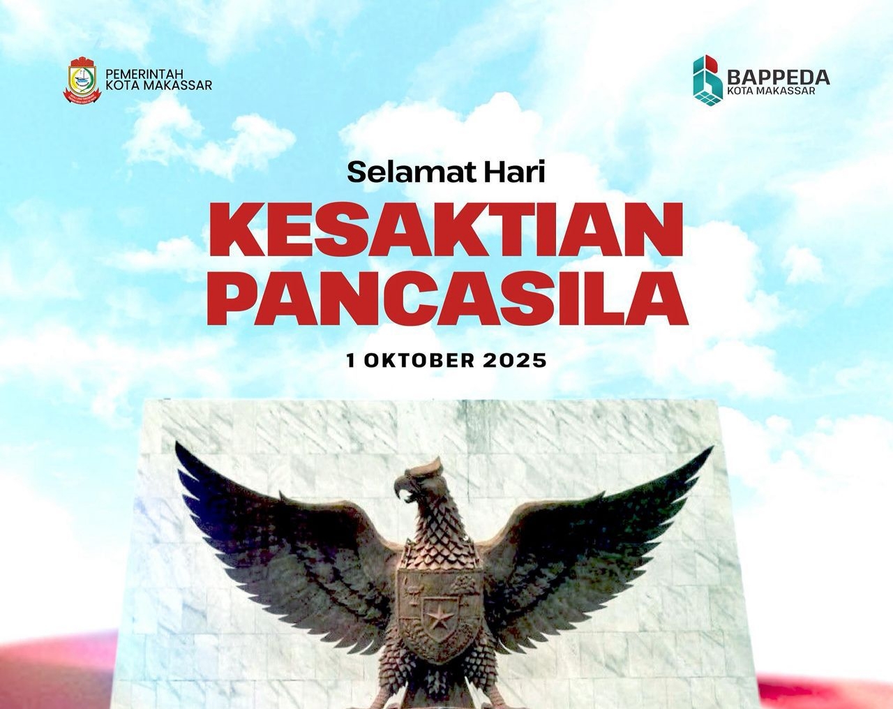 Hari Kesaktian Pancasila, Bappeda Makassar Tegaskan Komitmen Pembangunan