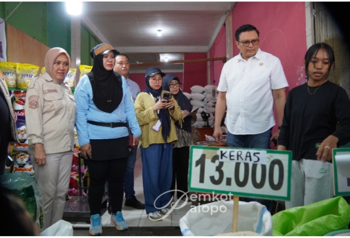 Satgas Pangan Nasional Lakukan Sidak Harga Beras di Palopo