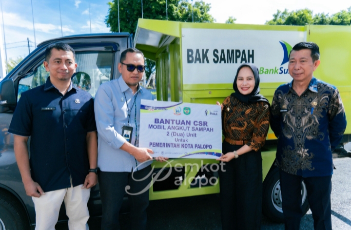 Pemerintah Kota Palopo Terima Bantuan Armada Kebersihan dan Kendaraan Rescue