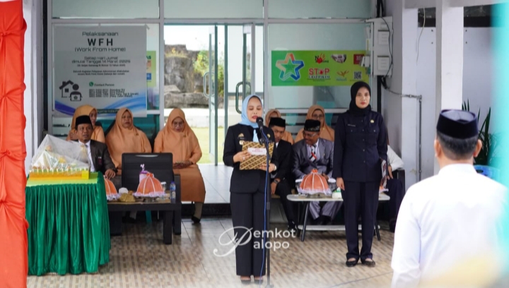Peringati HAB ke-80, Wali Kota Pimpin Upacara di Kemenag Palopo