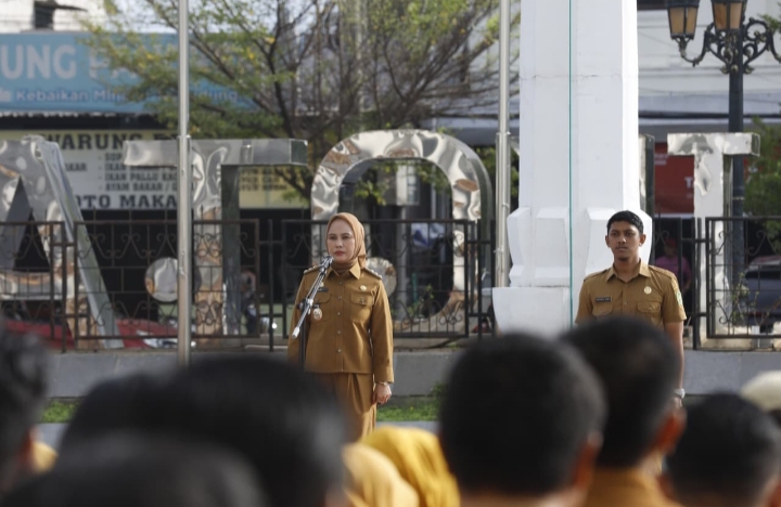 Awali Tahun 2026, Wali Kota Palopo Pimpin Apel, Tekankan Sinergi dan Kinerja ASN