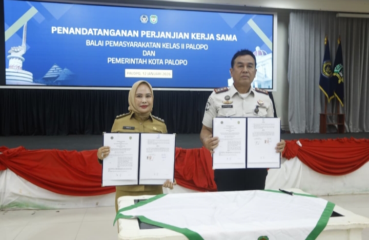 Wali Kota Palopo Dukung Pidana Kerja Sosial, Teken Kerja Sama dengan Bapas Kelas II