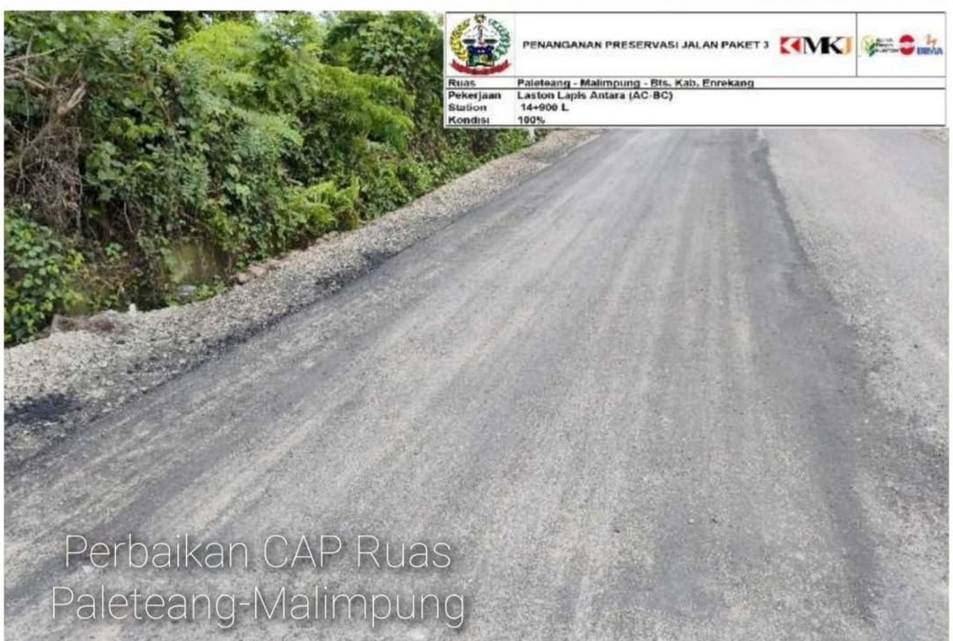Gubernur Sulsel: Preservasi Jalan Paket IV Ruas Impa-impa-Anabanua Wajo Segera Dirasakan Manfaatnya