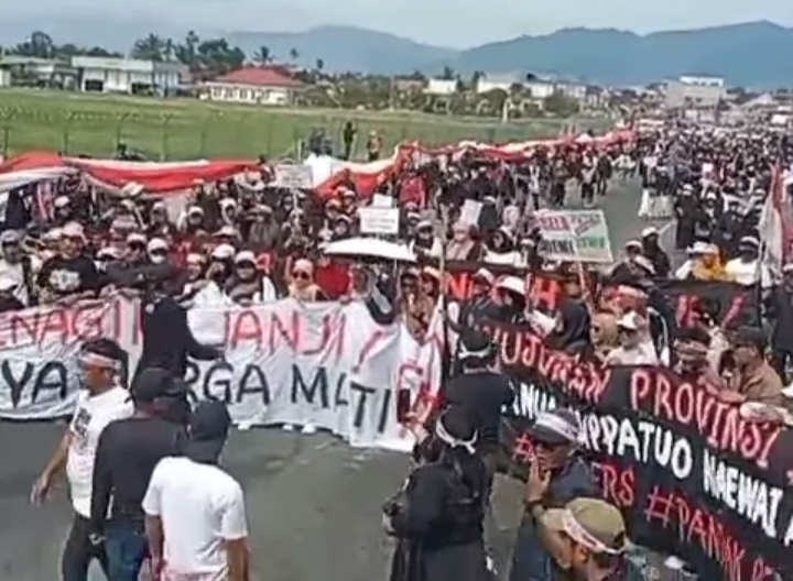 Luwu Utara Meletus! Ribuan Masyarakat Turun Jalan Tuntut Pemekaran Luwu Raya