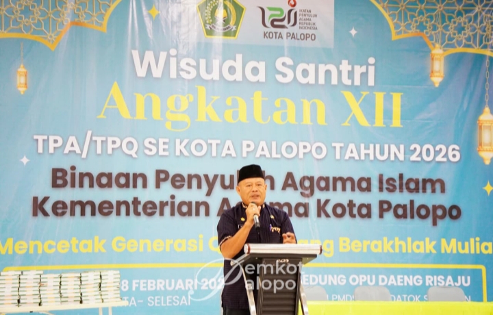 Staf Ahli Wali Kota Palopo Hadiri 314 Wisuda Santri TPA/TPQ