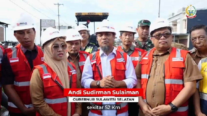 Gubernur Sulsel Groundbreaking Preservasi Jalan MYP Paket 2 Senilai Rp274 Miliar di Takalar