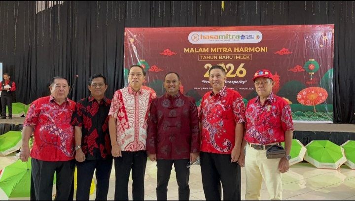 Ome Hadiri Malam Mitra Harmoni Imlek 2026: Harmoni sebagai Pilar Kemakmuran