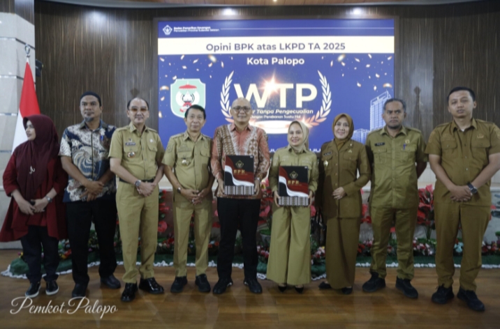 Pemkot Palopo Cetak Rekor WTP ke-11, Bukti Tata Kelola Keuangan Makin Transparan