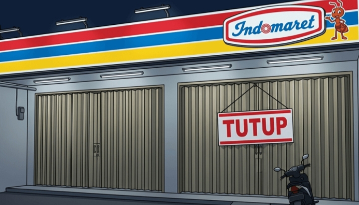 HEBOH! Ribuan Gerai Indomaret Tiba-Tiba Tutup Serentak, Ini Alasannya?