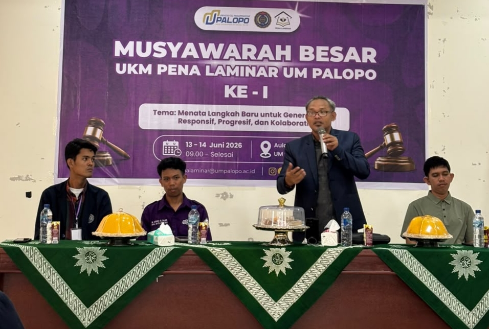 UKM Pena Laminar UM Palopo Resmi Gelar MUBES, Perkuat Arah Gerak Organisasi