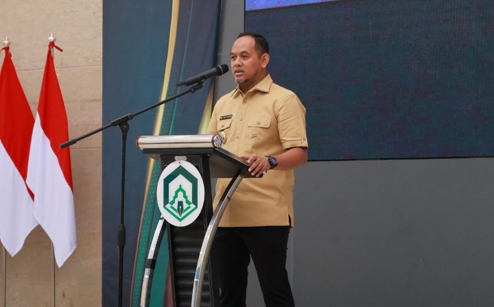 Di Hadapan Mahfud MD, Wawali Kota Palopo Sampaikan Aspirasi Otonom Baru Luwu Raya