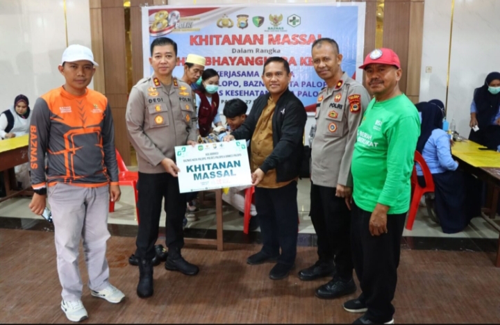 Jelang Hari Bhayangkara ke-80, Polres dan Baznas Palopo Gelar Khitan Gratis