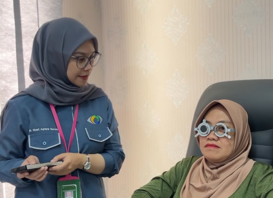 Periksa Mata Gratis, HKG PKK ke-54 dan 46 Tahun Dekranas Bantu Warga Deteksi Penglihatan