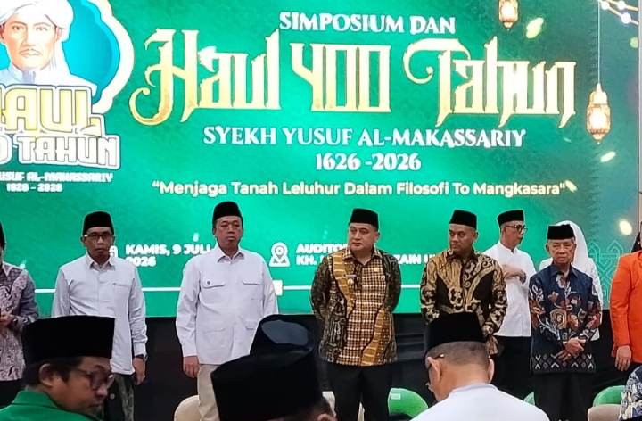 Menteri ATR/BPN Hadiri Simposium dan Haul 400 Tahun Syekh Yusuf Al-Makassariy