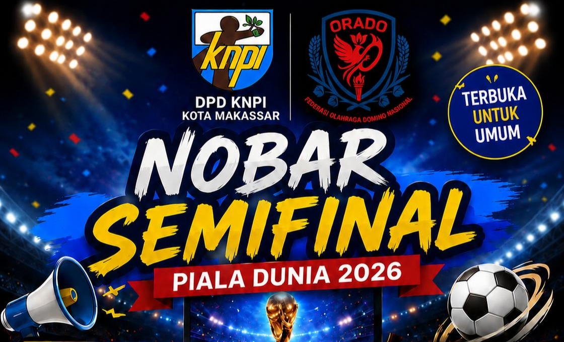 DPD KNPI Kota Makassar Gelar Nobar Melibatkan Elemen Masyarakat dan UMKM