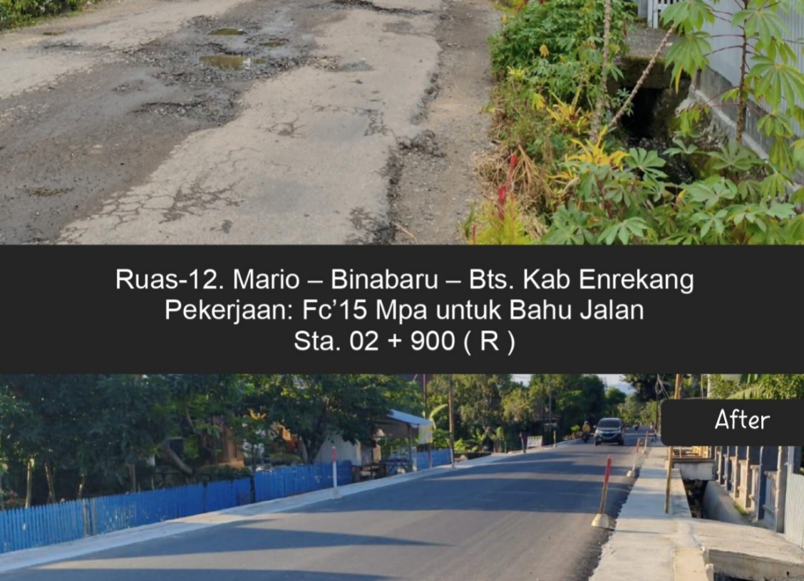 Paket 3 MYP Sulsel Terus Dikebut, Ruas Jalan Wajo-Enrekang Masuki Tahap Pengaspalan
