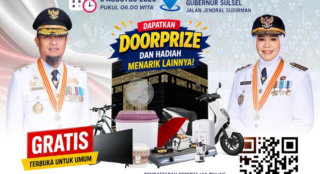Besok, Pemprov-FKLA Sulsel Gelar Jalan Sehat Anti Mager, Perkuat Harmoni Lintas Agama