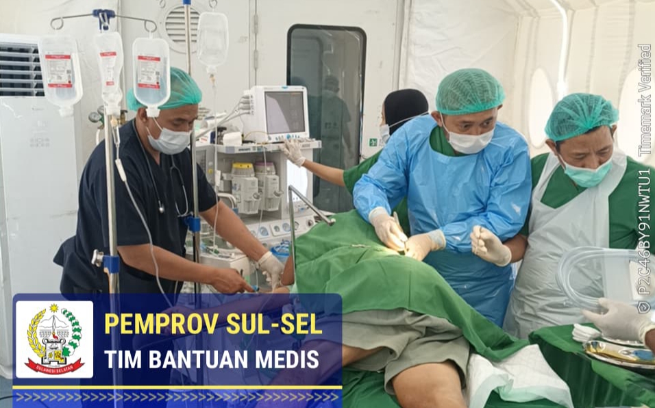 Respons Pascagempa, Tim Kesehatan Sulsel Layani 315 Pasien di Manggarai