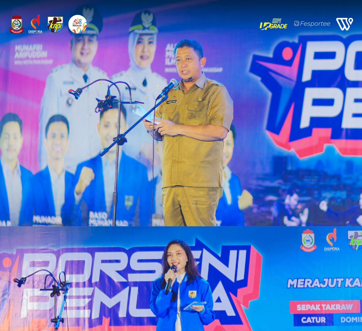 Porseni Pemuda 2025, KNPI Makassar Bangkitkan Semangat Kolaborasi dan Kreativitas Generasi Muda