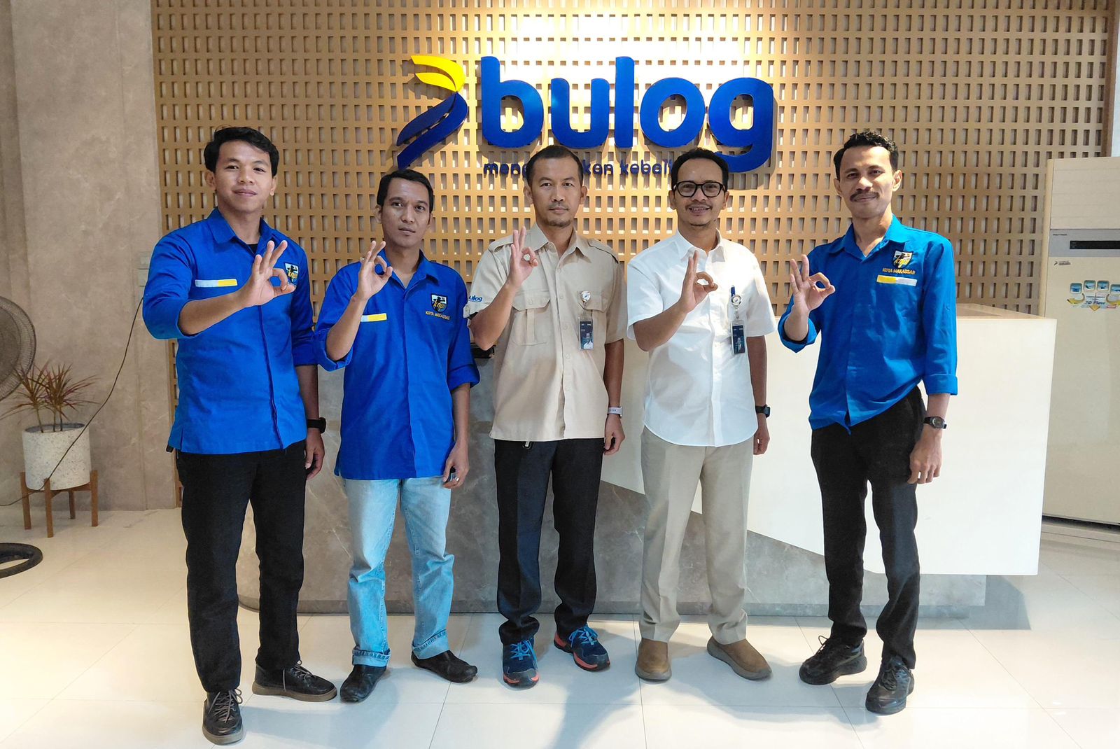 KNPI Kota Makassar Jalin Sinergi dengan BULOG Sulsel untuk Perkuat Ketahanan Pangan Masyarakat